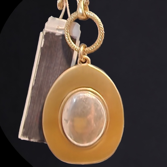 NEW Lucky Brand Reversable Champagne Mother of Pearl - Picture 4 of 6